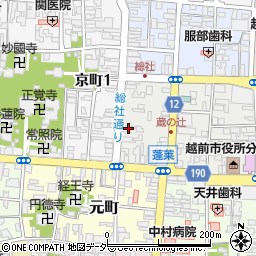 ペッピーキッズクラブ武生教室周辺の地図