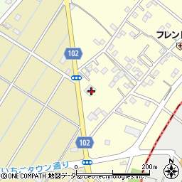 埼玉県越谷市増森1813周辺の地図