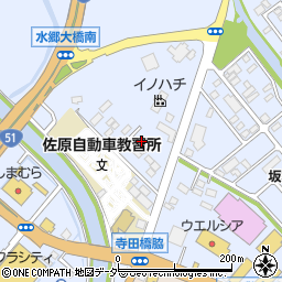 千葉県香取市佐原ホ1159-17周辺の地図