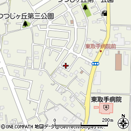 茨城県取手市井野503-18周辺の地図
