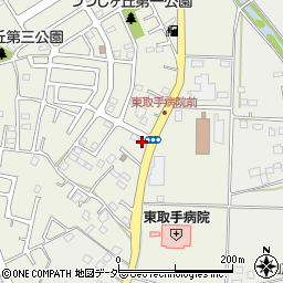 茨城県取手市井野503-16周辺の地図