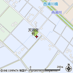 茨城県取手市清水乙周辺の地図