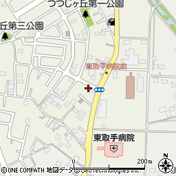 茨城県取手市井野503-15周辺の地図