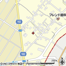 埼玉県越谷市増森1795周辺の地図