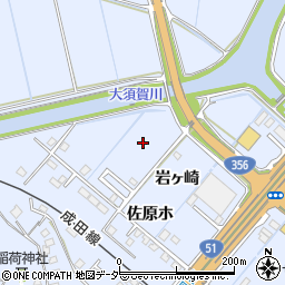 千葉県香取市佐原ホ周辺の地図