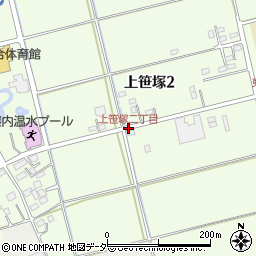 上笹塚二丁目周辺の地図
