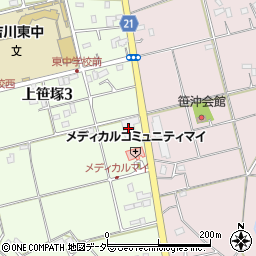 武蔵野産業周辺の地図