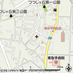 茨城県取手市井野503-22周辺の地図