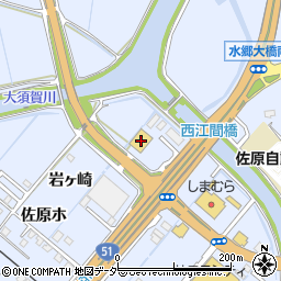 大京水郷橋店周辺の地図