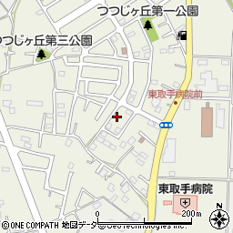 茨城県取手市井野503-27周辺の地図
