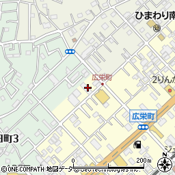 埼玉県川越市広栄町19周辺の地図