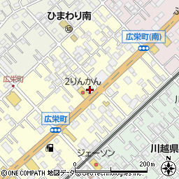 埼玉県川越市広栄町10-6周辺の地図