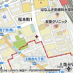 トヨタレンタリース埼玉ＪＲ大宮駅西口店周辺の地図