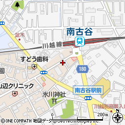 らくだプラザ南古谷Ｎｏ．４駐車場周辺の地図