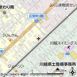 埼玉県川越市広栄町1-35周辺の地図