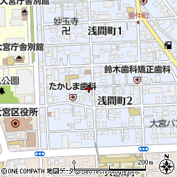 有限会社埼玉不動産総合サービス周辺の地図