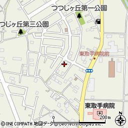 茨城県取手市井野503-26周辺の地図