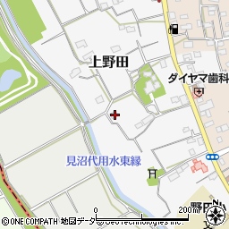埼玉県さいたま市緑区上野田126周辺の地図