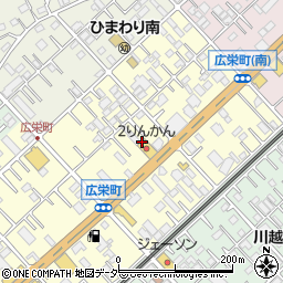 埼玉県川越市広栄町10周辺の地図