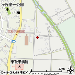 茨城県取手市青柳1364周辺の地図