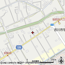 川藤野田線周辺の地図