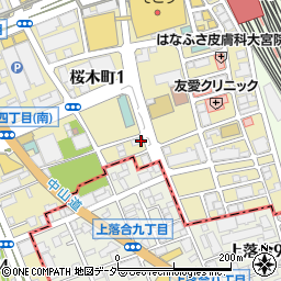 ファミリーマートさいたま桜木町店周辺の地図