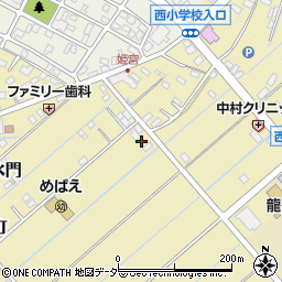 茨城県龍ケ崎市8346周辺の地図