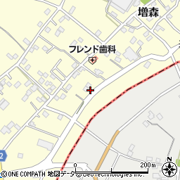 埼玉県越谷市増森1759-3周辺の地図