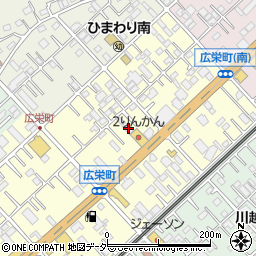 埼玉県川越市広栄町10-2周辺の地図