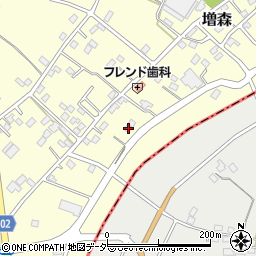 埼玉県越谷市増森1759周辺の地図