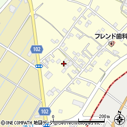 埼玉県越谷市増森1799周辺の地図