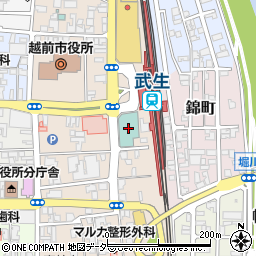 東進衛星予備校　武生府中校周辺の地図