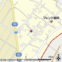 埼玉県越谷市増森1797周辺の地図