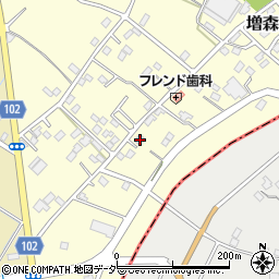 埼玉県越谷市増森1761周辺の地図