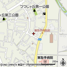 茨城県取手市井野503-32周辺の地図