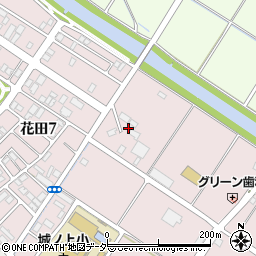 埼玉県越谷市増林6008-1周辺の地図