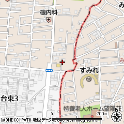 千葉県流山市こうのす台1593-3周辺の地図