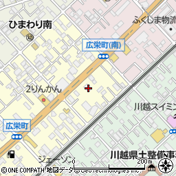 埼玉県川越市広栄町1-1周辺の地図