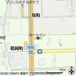 ホテルルートイン武生インター周辺の地図
