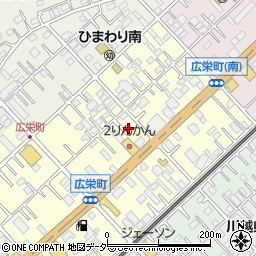 埼玉県川越市広栄町10-4周辺の地図