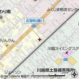 埼玉県川越市広栄町1-31周辺の地図