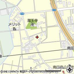 埼玉県川越市南田島1730-1周辺の地図