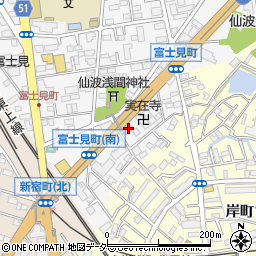 川越三浦マンション周辺の地図