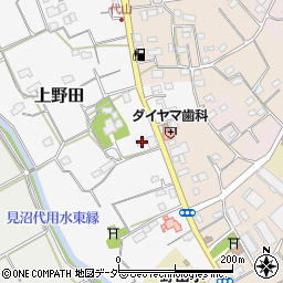 埼玉県さいたま市緑区上野田106周辺の地図