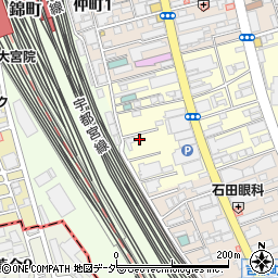 ネット株式会社　大宮営業室周辺の地図