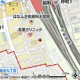 大栄パーク大宮桜木町第７駐車場周辺の地図