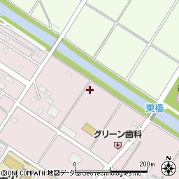 新方川周辺の地図