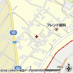 埼玉県越谷市増森1771周辺の地図