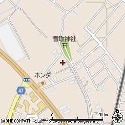 千葉県柏市正連寺417周辺の地図
