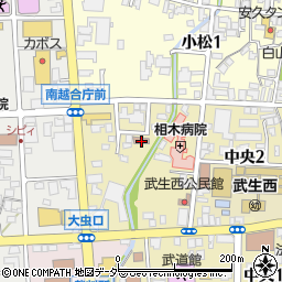 越前市　武生西公民館別館周辺の地図